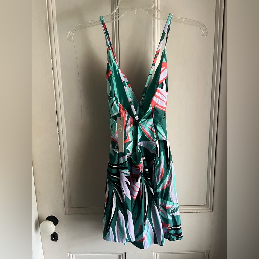 NWT Anne Cole skirted bathing suit